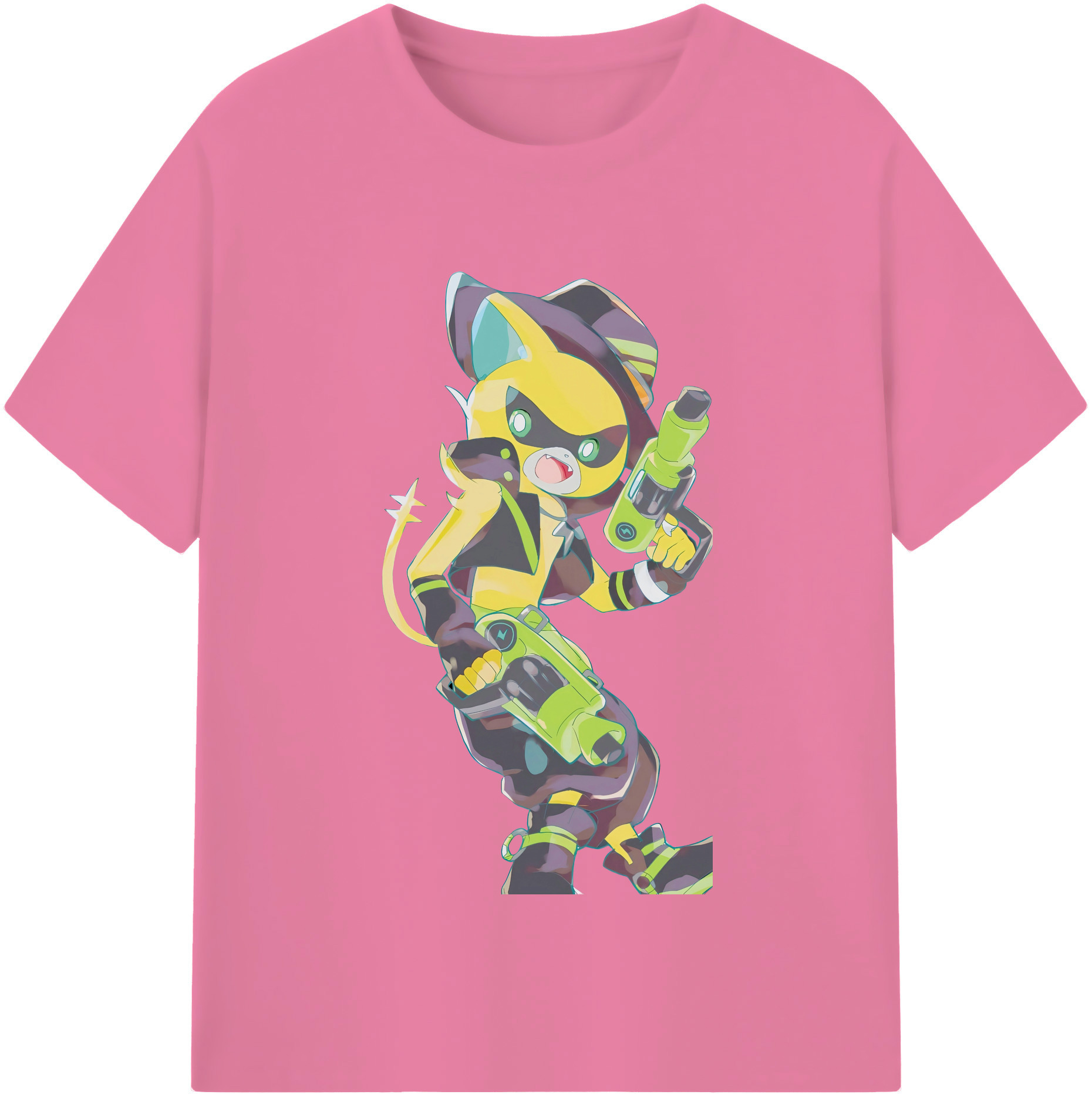 （画像用） 妖怪ウォッチ Yo-kai Watch 綿100％半袖Tシャツ（フロントプリント）